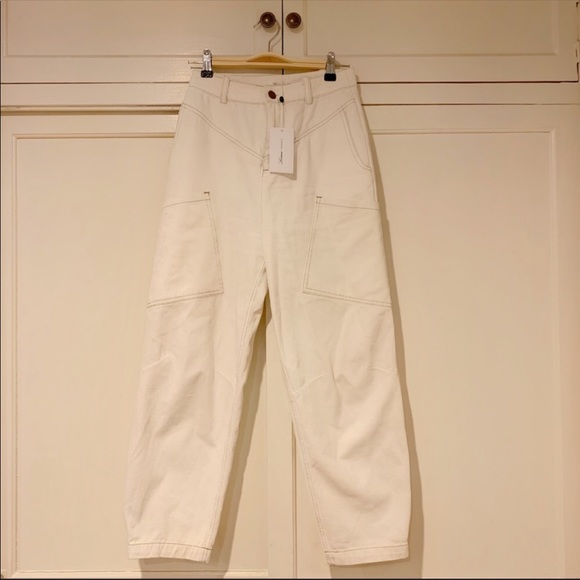 Lovers + Friends Micah White Baggy Jean Revolve - Picture 5 of 5